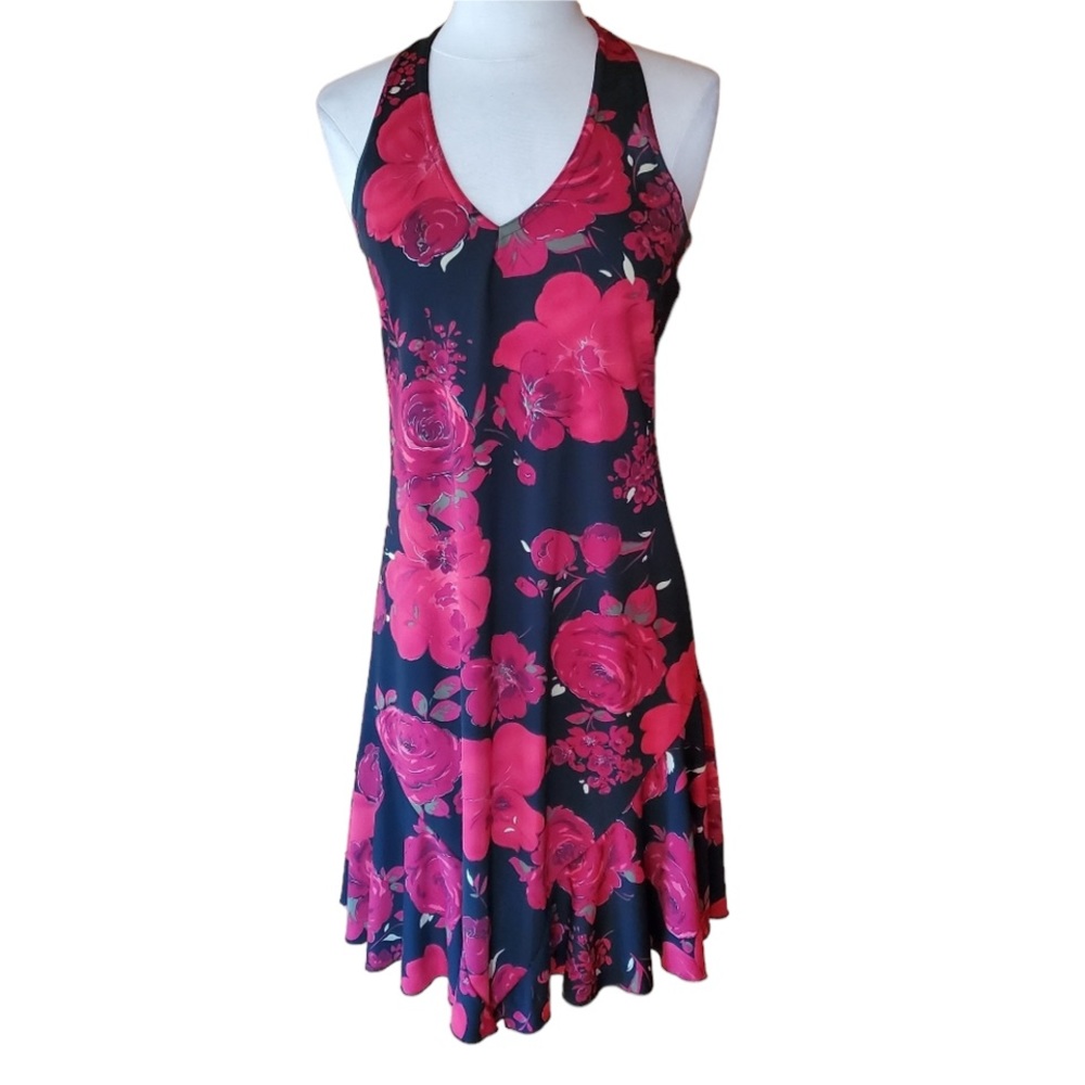 Vintage Top This Floral Halter Dress
